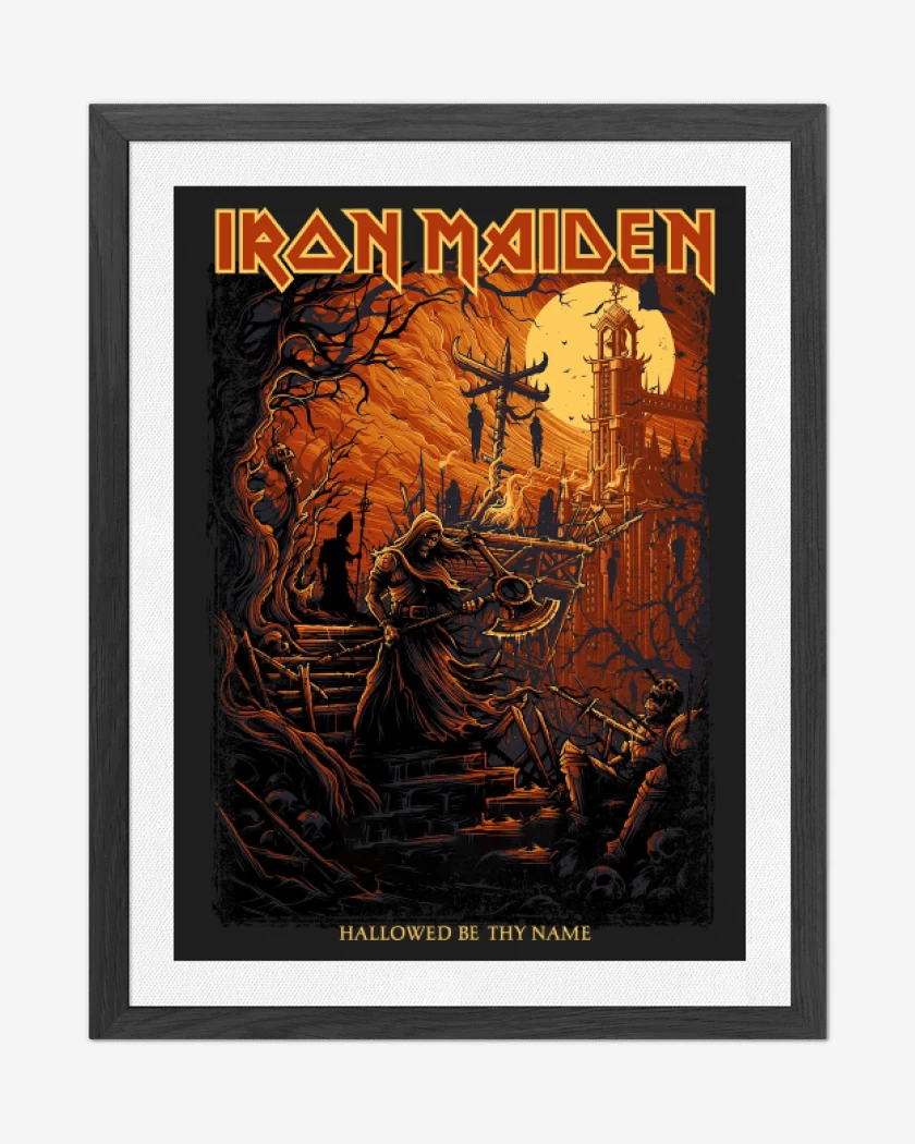Cuadro decorativo Iron Maiden Hallowed be