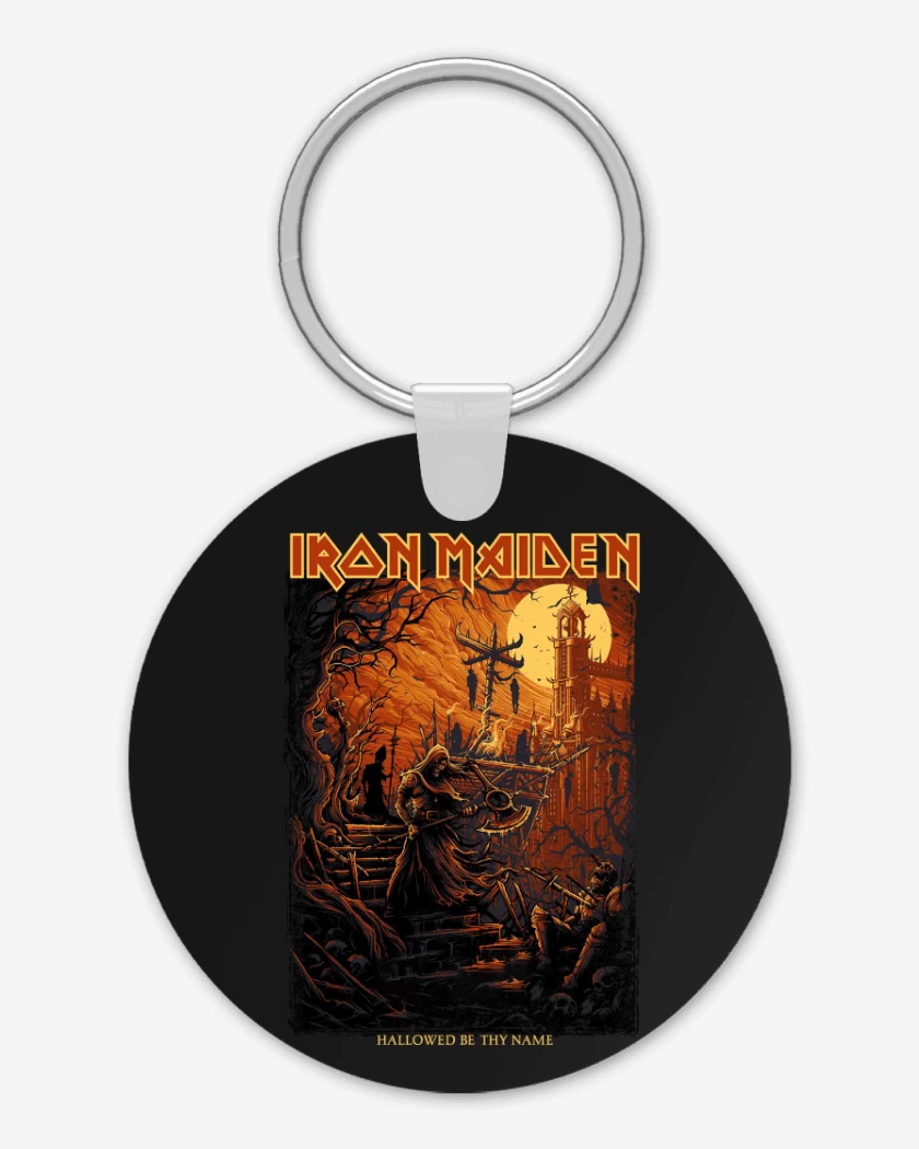 Llavero Iron Maiden Hallowed be