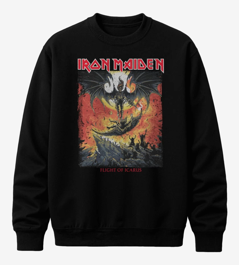 Poleron polo Iron Maiden Icarus