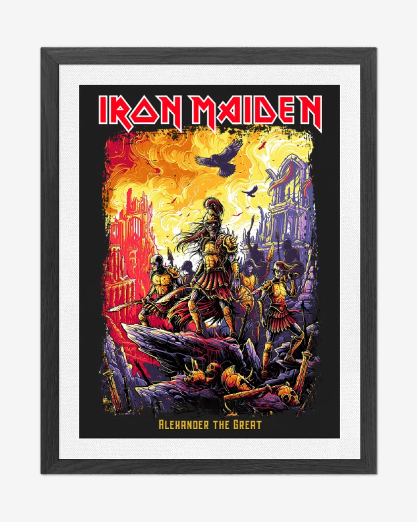 Cuadro decorativo Iron Maiden Alexander the Great