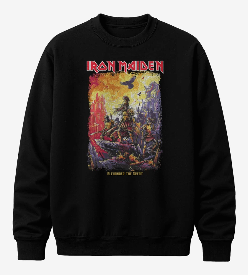 Poleron polo Iron Maiden Alexander the Great