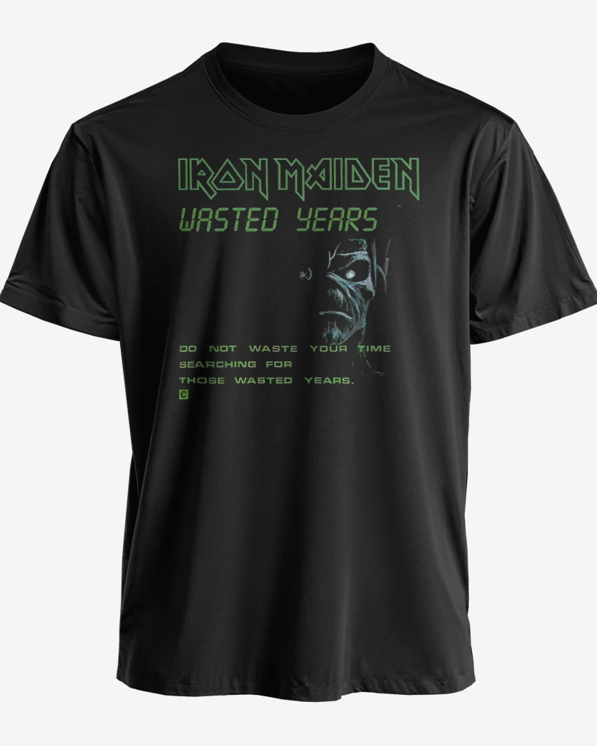 Polera Iron Maiden Wasted Years