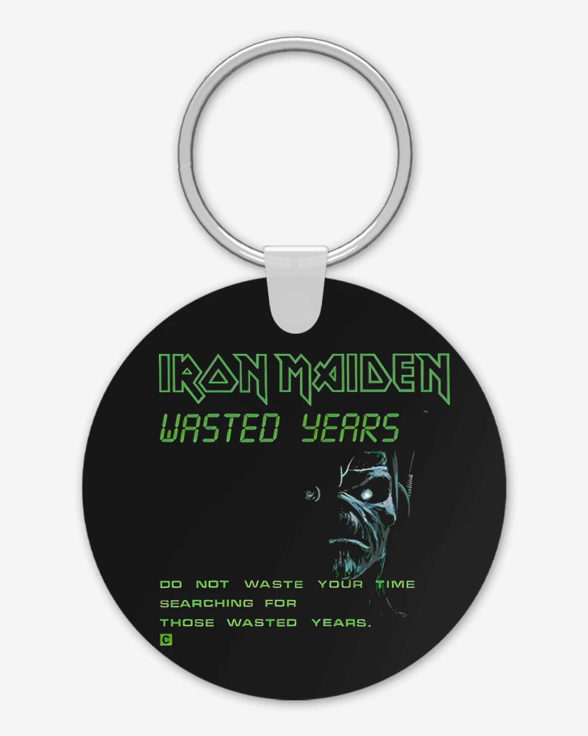 Llavero Iron Maiden Wasted Years