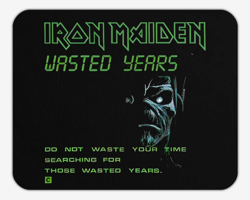 Mousepad Iron Maiden Wasted Years