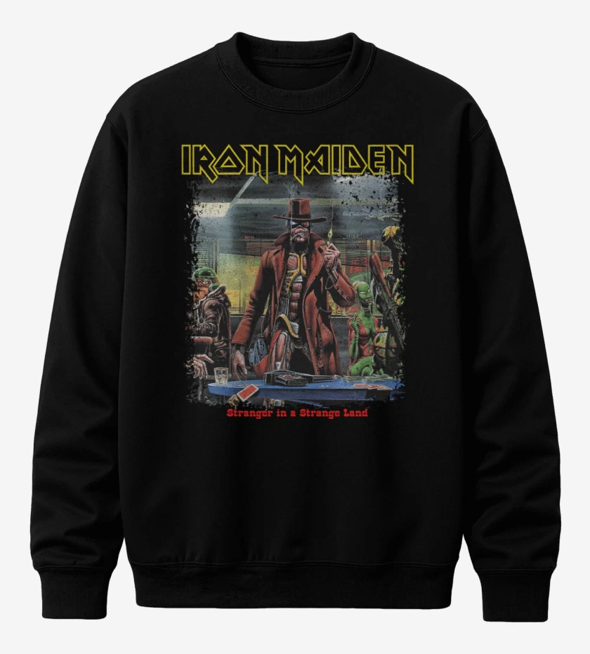 Poleron polo Iron Maiden Stranger in a Strange Land