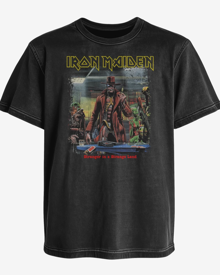 Polera desgastada Iron Maiden Stranger in a Strange Land