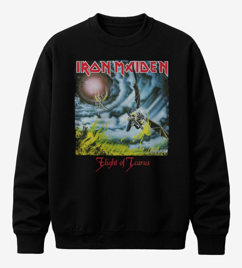 Poleron polo Iron Maiden Flight of Icarus