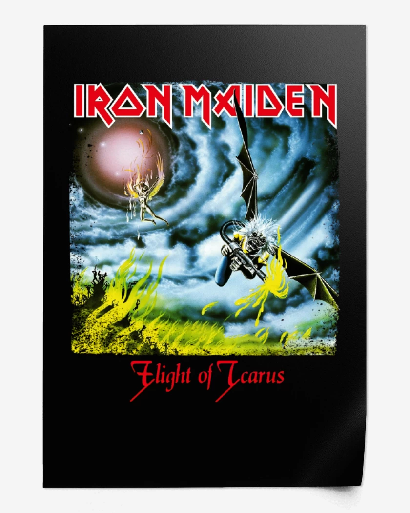 Print Iron Maiden Flight of Icarus