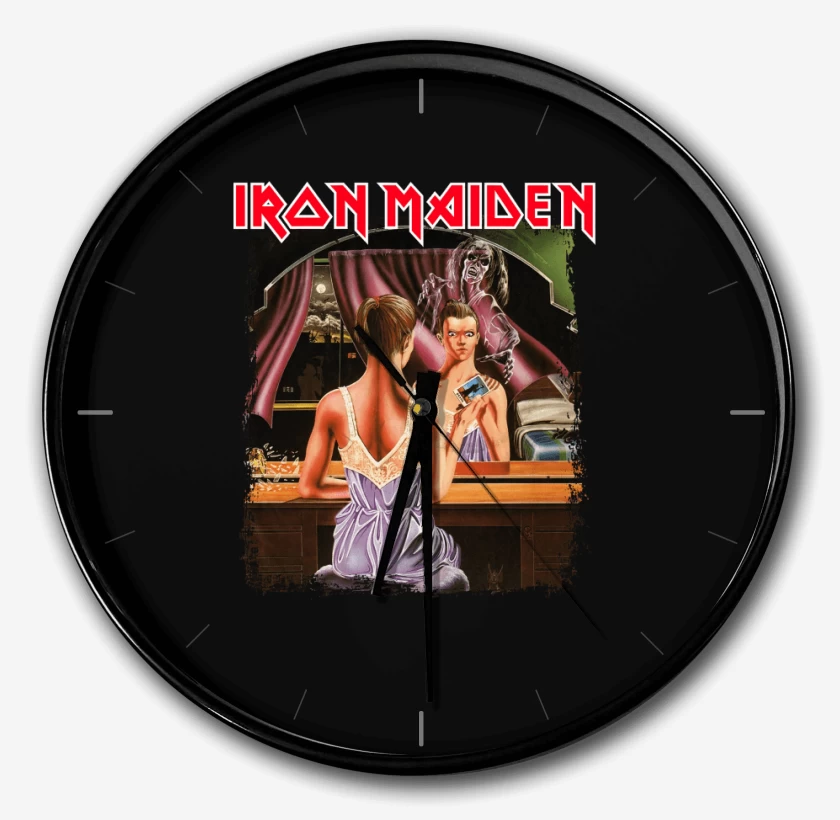 Reloj Negro de Iron Maiden Twilight Zone