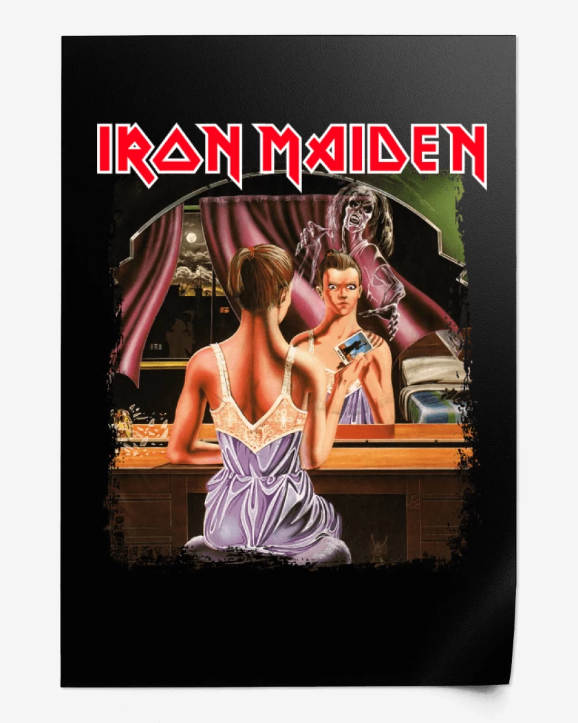 Print Iron Maiden Twilight Zone