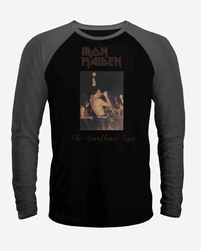 Polera Raglan Iron Maiden The Soundhouse Tape