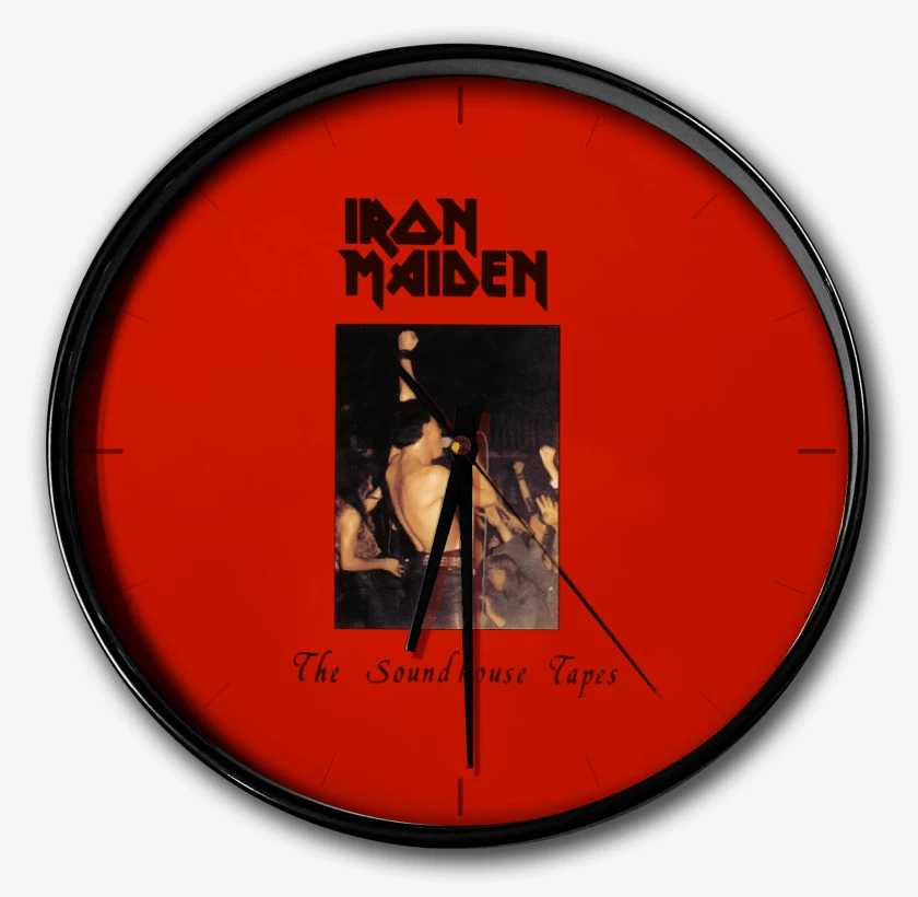 Reloj Rojo de Iron Maiden The Soundhouse Tape