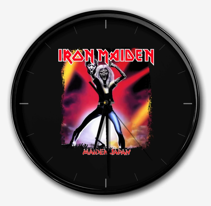 Reloj Negro de Iron Maiden Maiden Japan v2