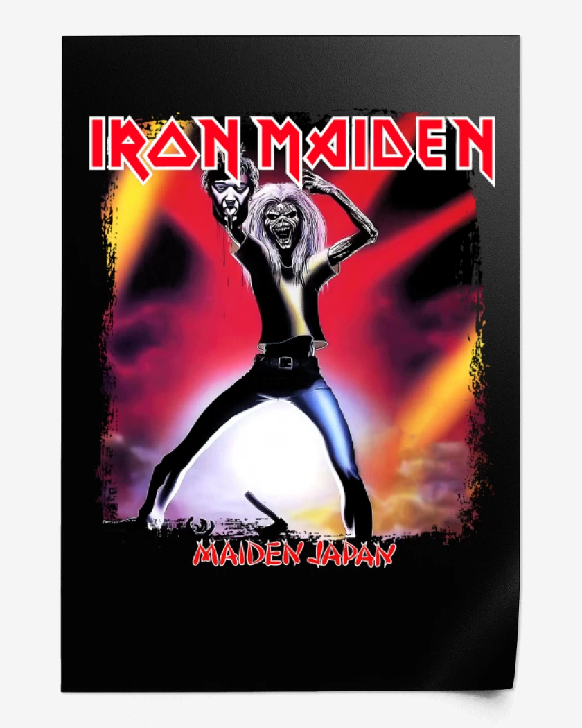 Print Iron Maiden Maiden Japan v2