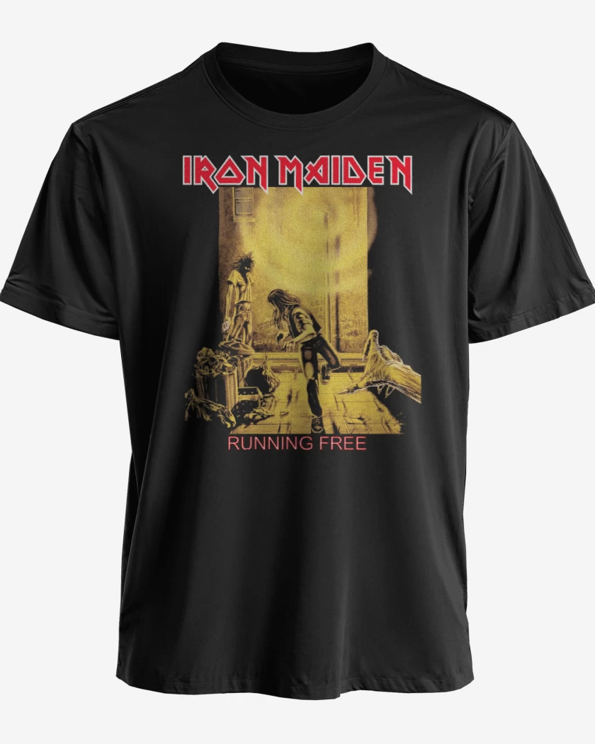 Polera Iron Maiden Running Free
