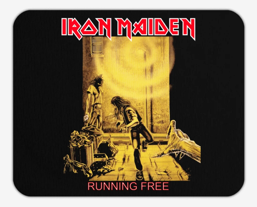 Mousepad Iron Maiden Running Free