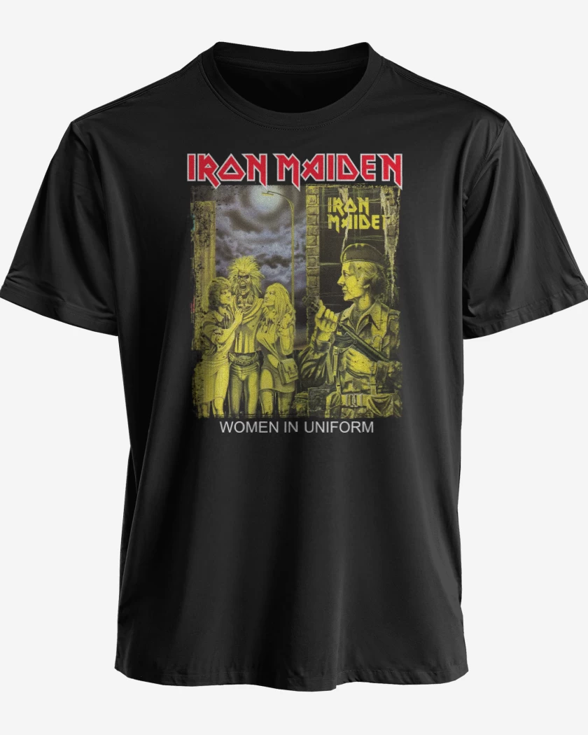 Polera Iron Maiden Women in Uniform
