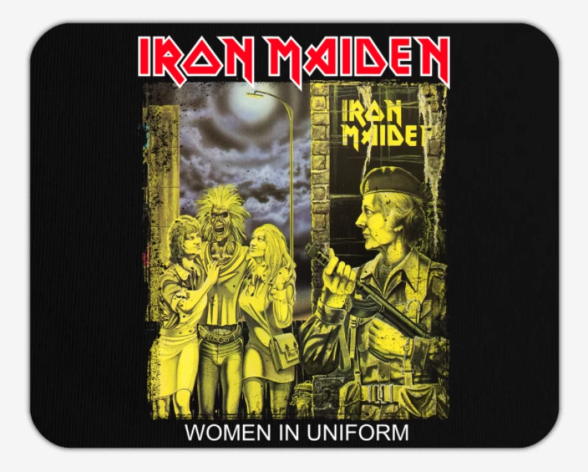 Mousepad Iron Maiden Women in Uniform