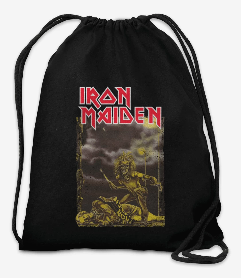 Mochila Negro de Iron Maiden Sanctuary