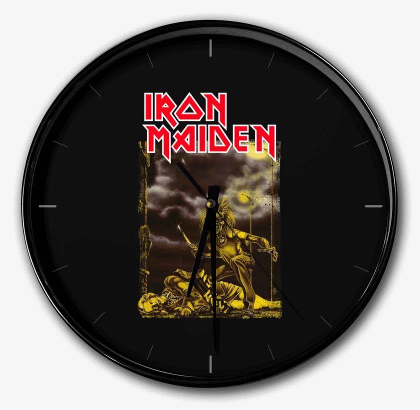 Reloj Negro de Iron Maiden Sanctuary