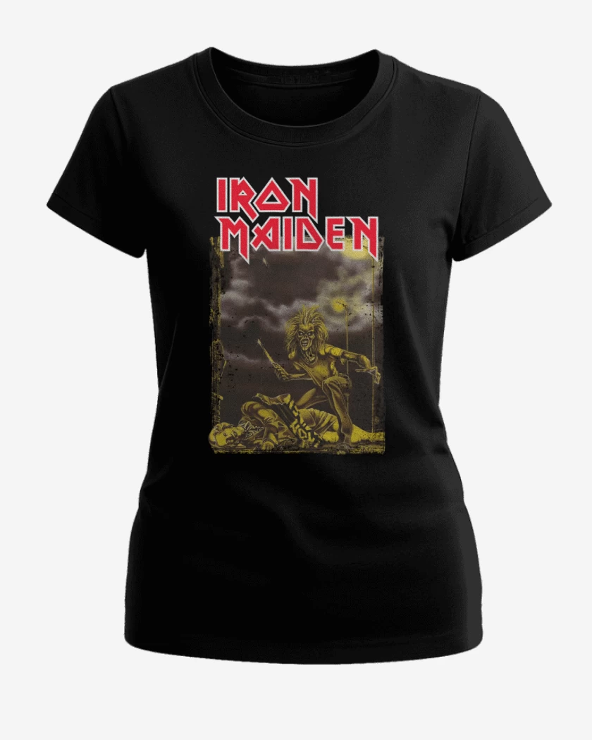 Polera de Mujer Negro de Iron Maiden Sanctuary