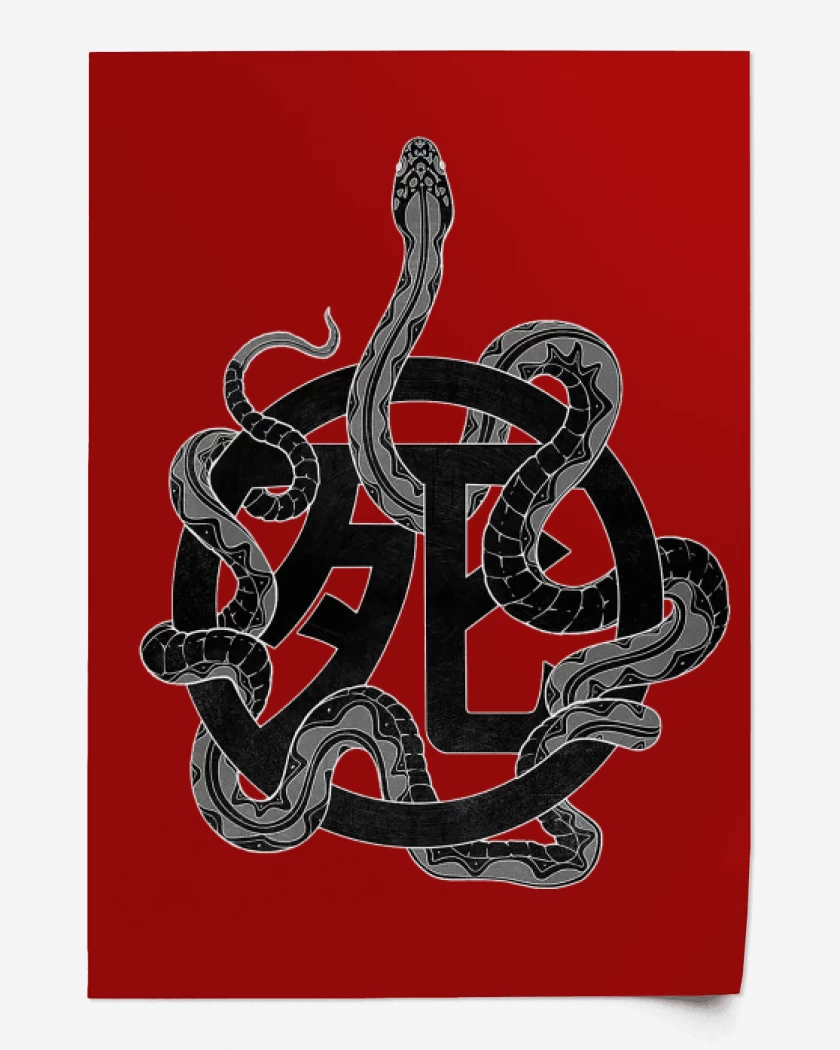 Print Iron Maiden Senjutsu Simbolo