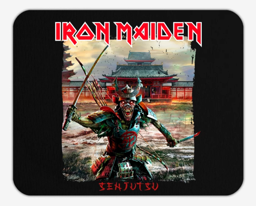 Mousepad Iron Maiden Senjutsu Samurai