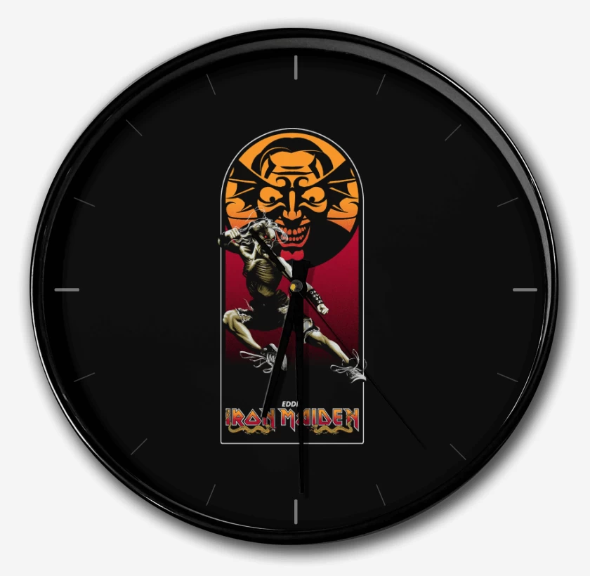Reloj Negro de Mortal Maiden