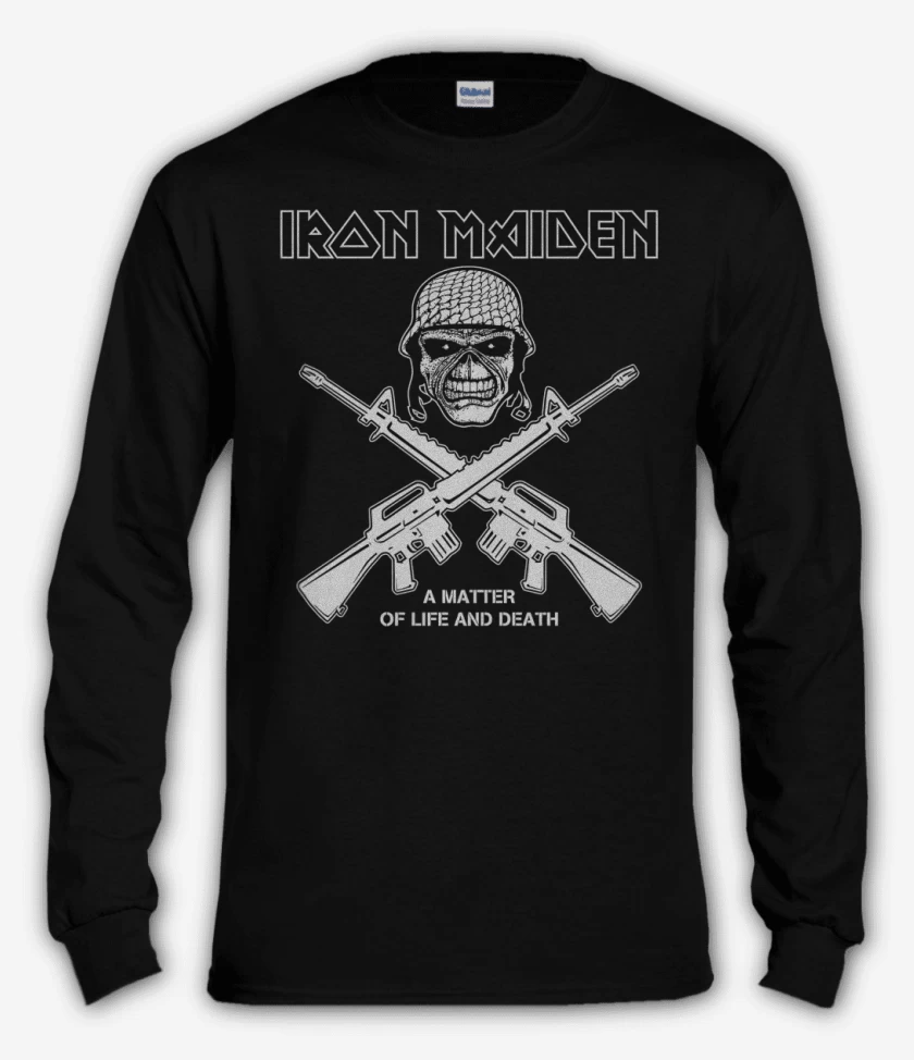 Polera manga larga Negro de Iron Maiden A Matter