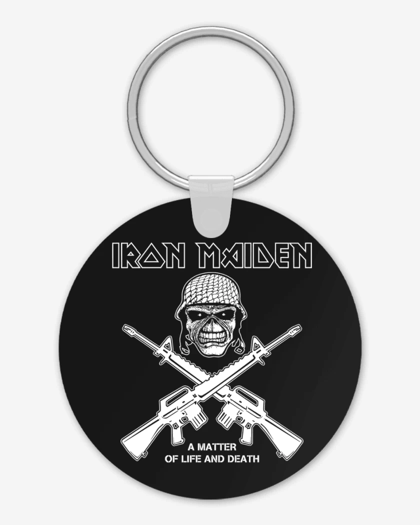 Llavero Negro de Iron Maiden A Matter