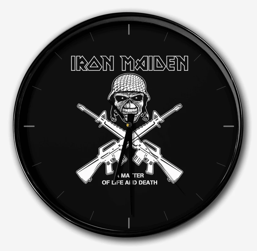Reloj Negro de Iron Maiden A Matter