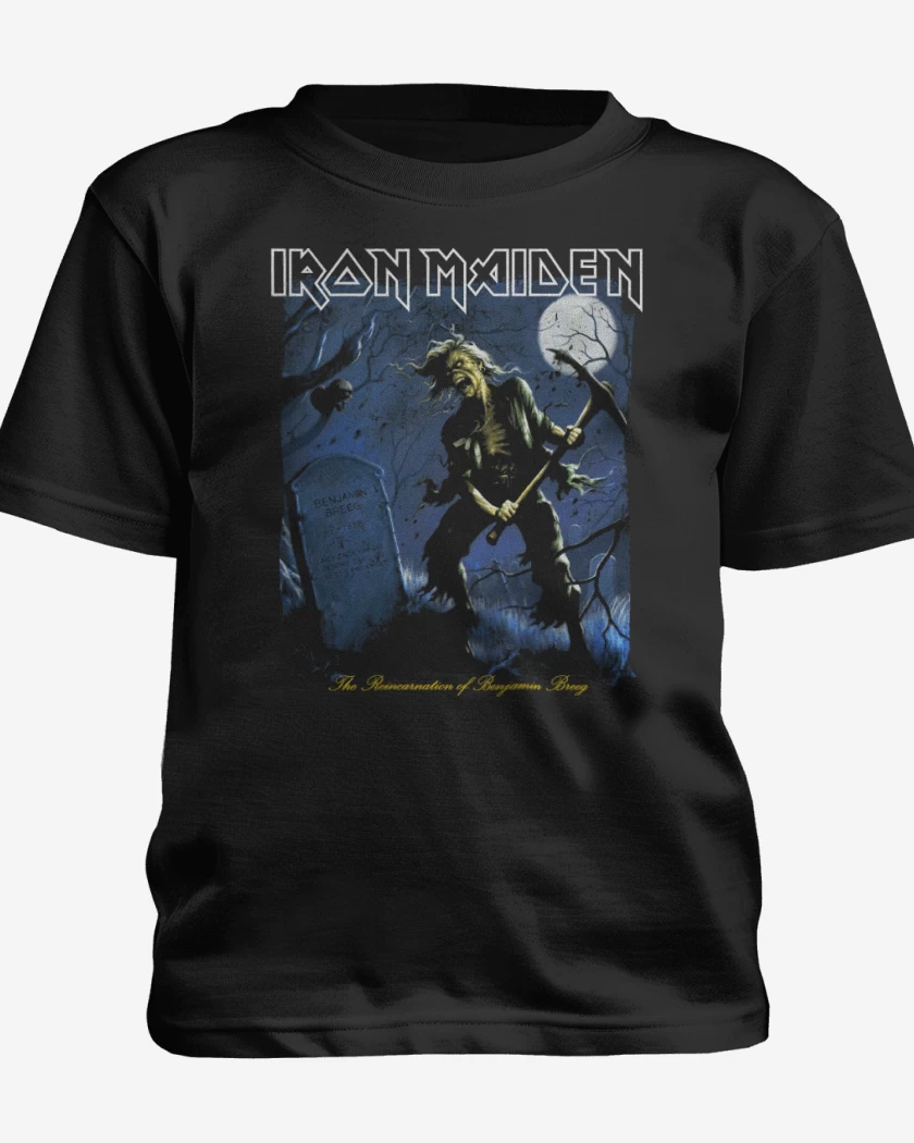 Polera de niño Negro de Iron Maiden The Reincarnation