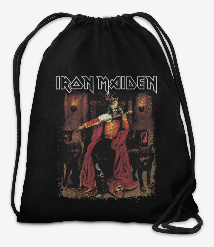 Mochila Negro de Iron Maiden Edward the Great