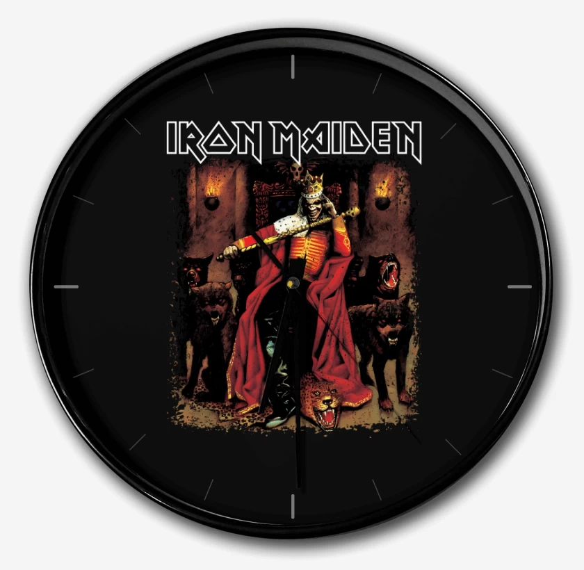 Reloj Negro de Iron Maiden Edward the Great