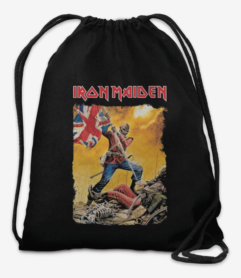 Mochila Negro de Iron Maiden Eddie Trooper 