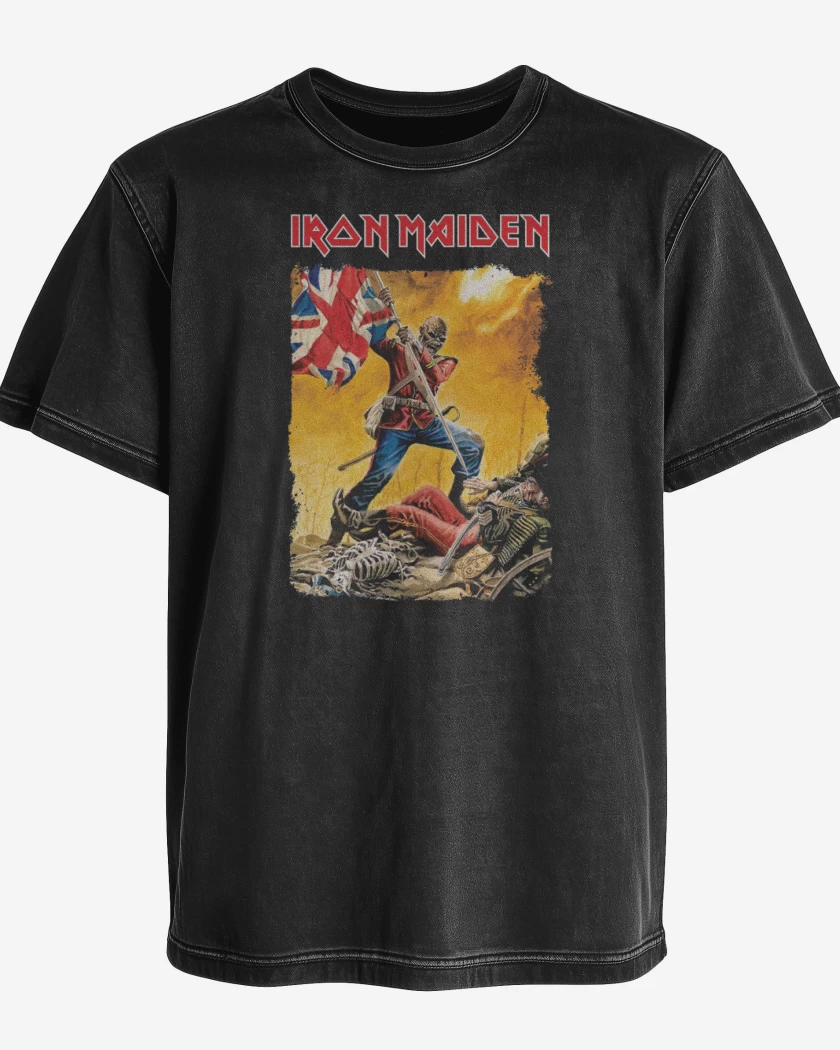 Polera desgastada Iron Maiden Eddie Trooper 