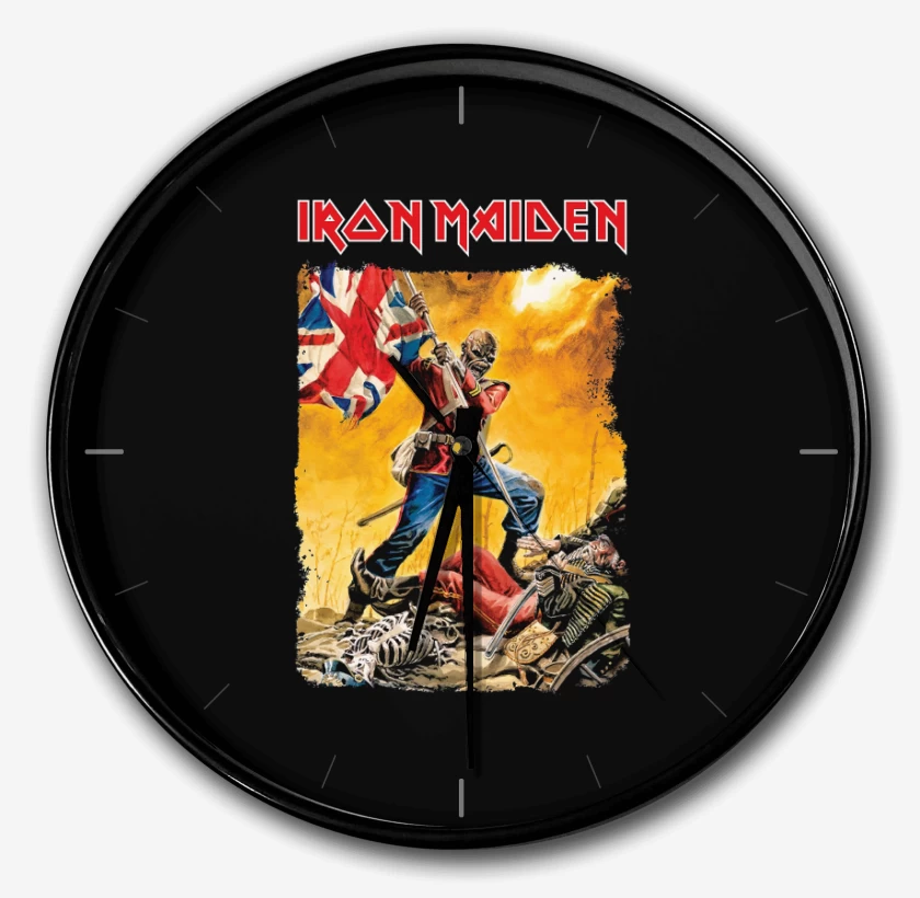 Reloj Negro de Iron Maiden Eddie Trooper 