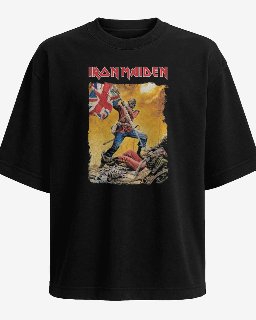 Polera Oversize Iron Maiden Eddie Trooper 