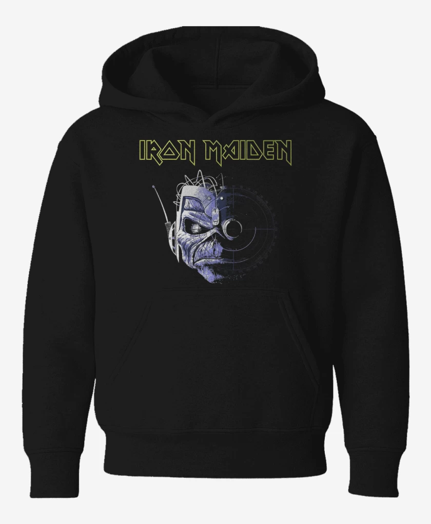 Poleron de niño Negro de Iron Maiden Wasted