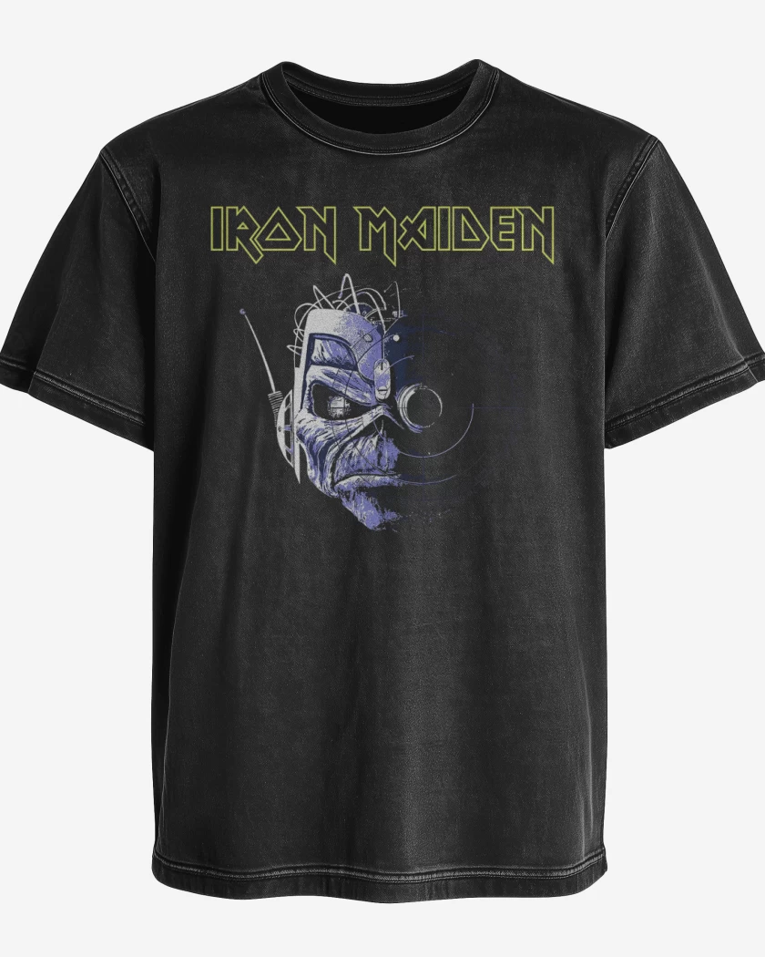 Polera desgastada Iron Maiden Wasted
