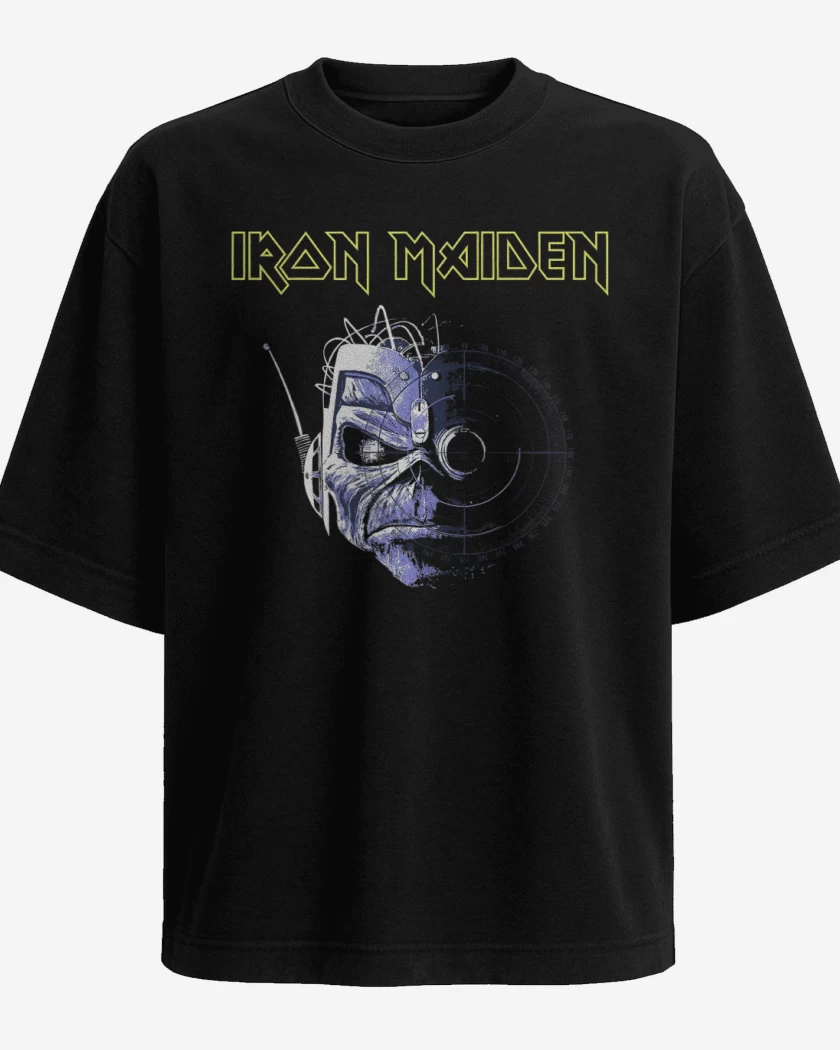 Polera Oversize Iron Maiden Wasted