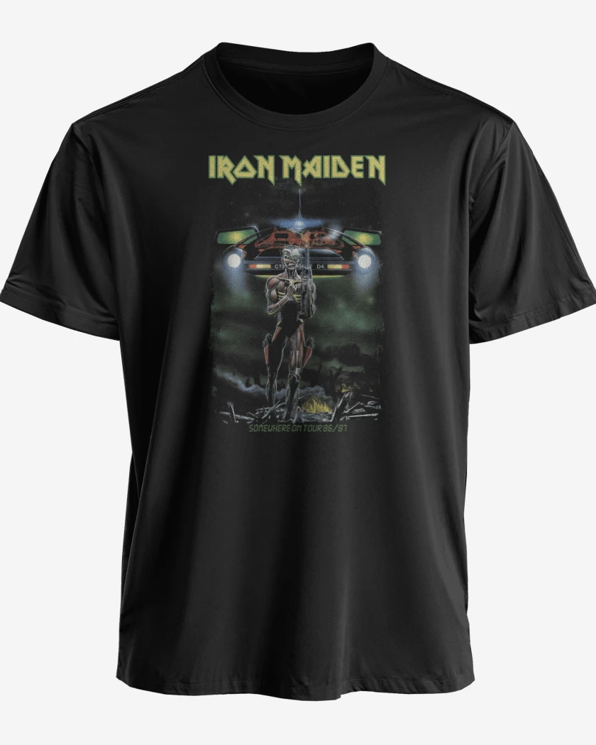 Polera Iron Maiden Somewhere on Tour