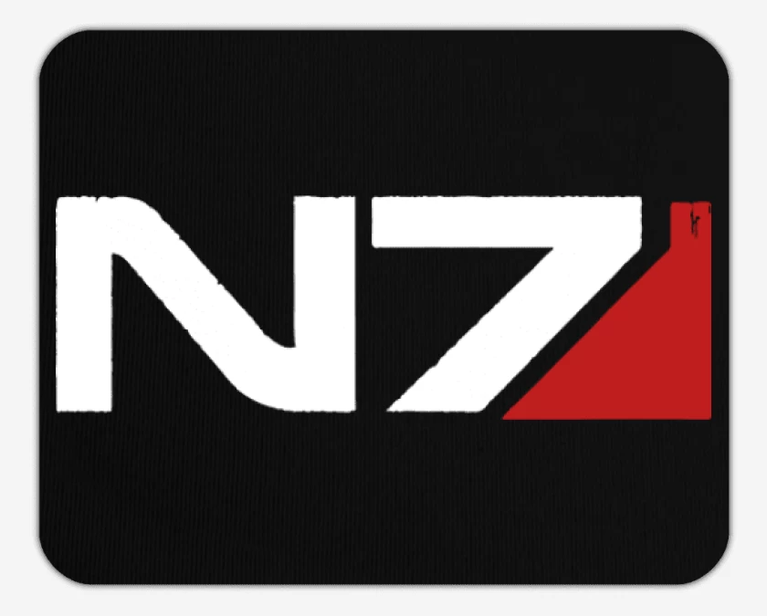 Mousepad Negro de N7