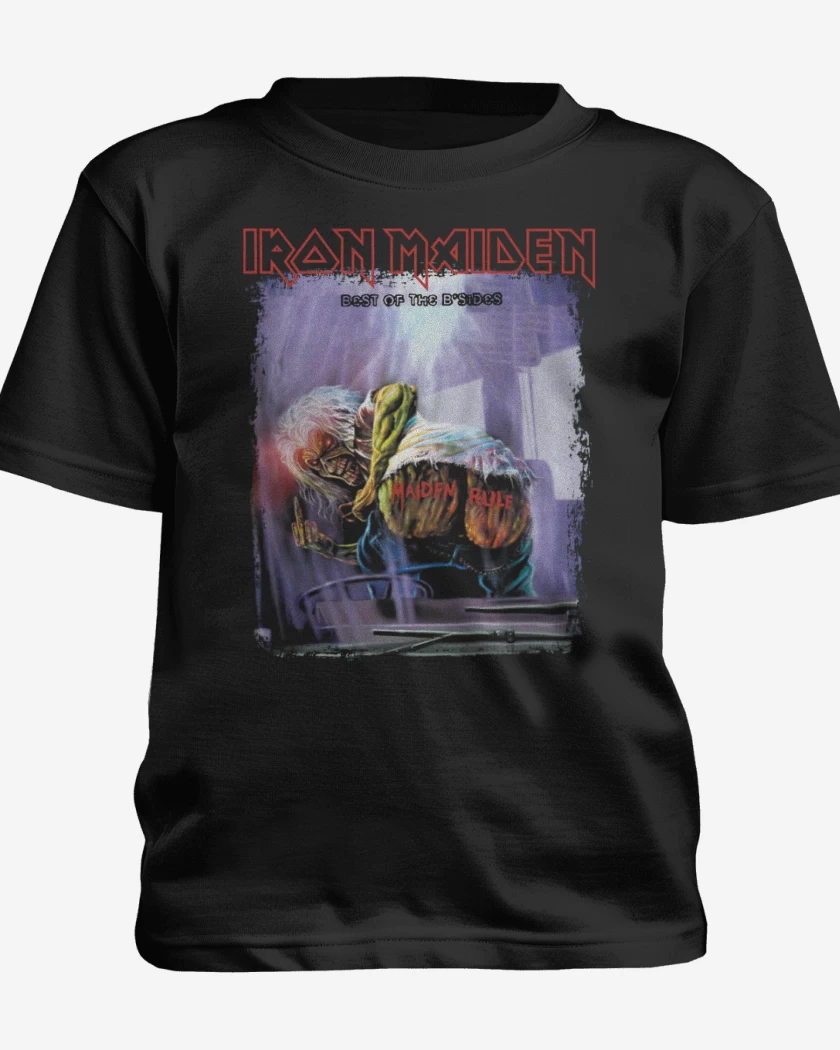 Polera de niño Negro de Iron Maiden Best of the B Sides