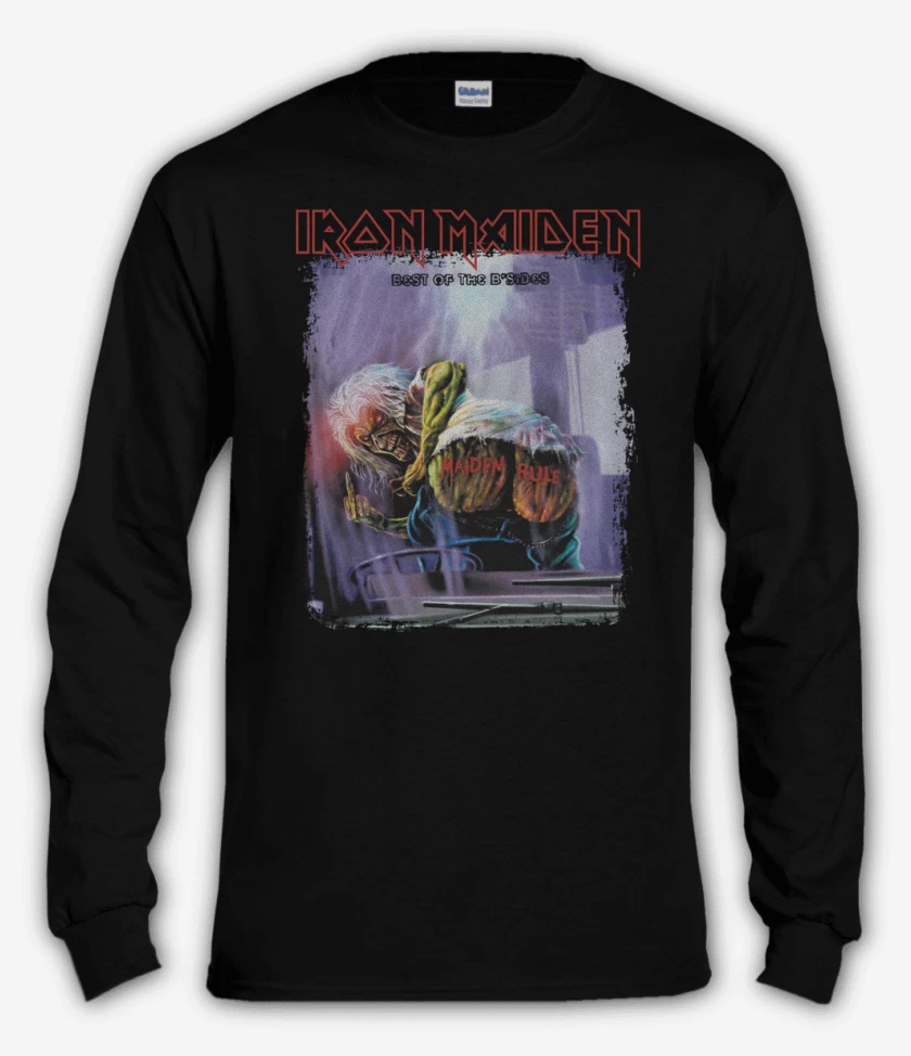 Polera manga larga Negro de Iron Maiden Best of the B Sides