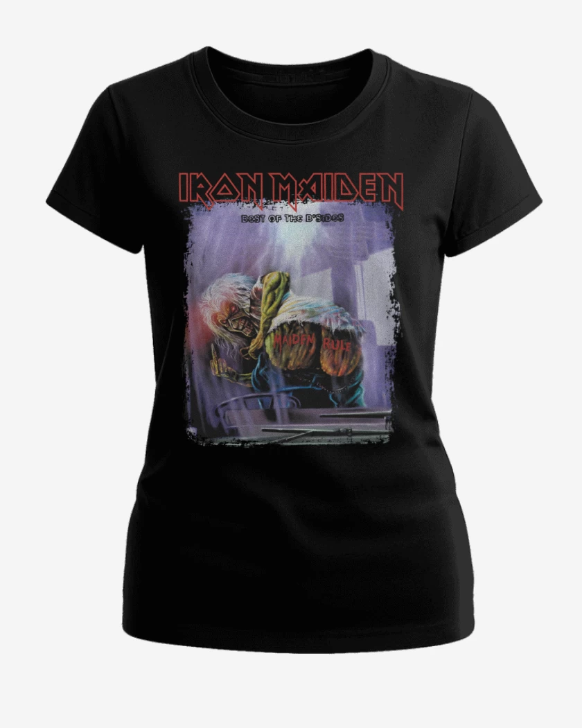Polera de Mujer Negro de Iron Maiden Best of the B Sides