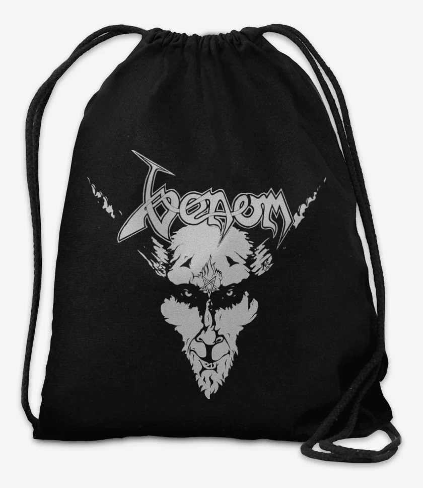 Mochila Negro de Venom Black Metal v1