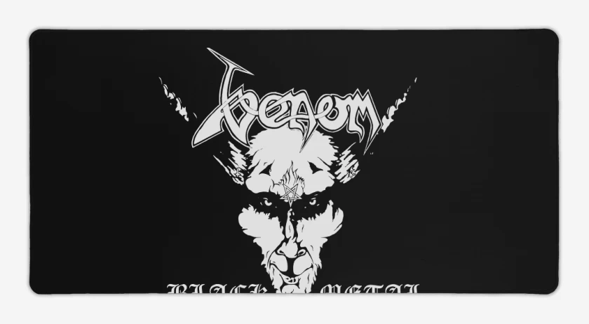 Mouse pad Gamer Venom Black Metal v2