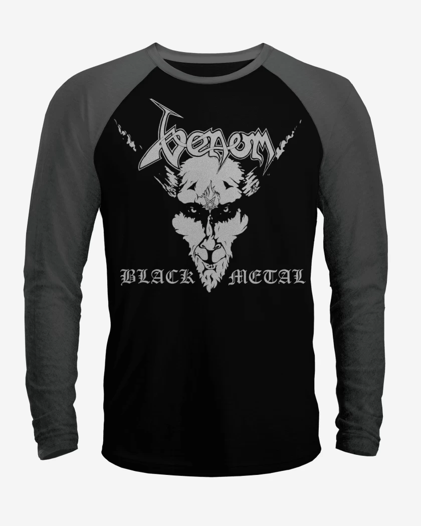 Polera Raglan Venom Black Metal v2