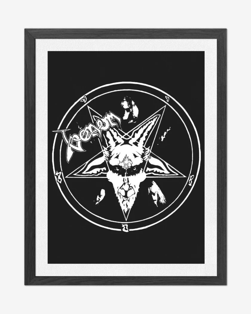 Cuadro decorativo Negro de Venom 96